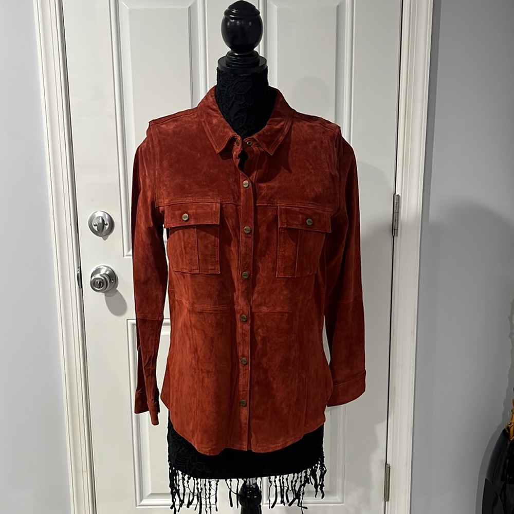 Sanctuary suede outer jacket